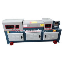 Steel wire ribbed wire straightening and cutting machine